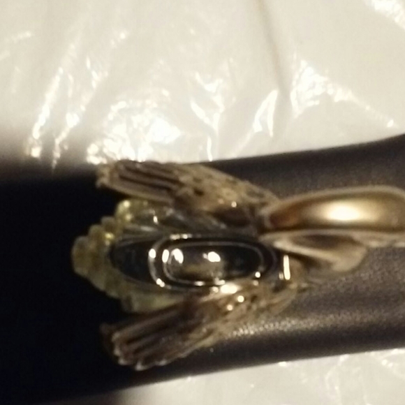 Silver Plate/ Crystal Swan - Picture 3 of 4